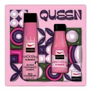 Aquolina Body Mist 150ml + Bath & Shower Gel 125ml - QUEEN - Fragolina